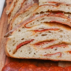 Pepperoni & Mozzarella Sourdough Loaf